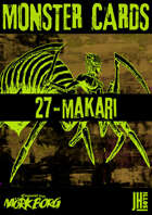 Mork Borg Monster Card 27 MAKARI