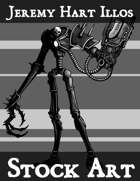 SKELEDROID 2 Stock Art