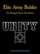 Renegade Scout Elite Army Builder