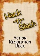 Hack-n-Slash: Fantasy Roleplay - Action Resolution Deck