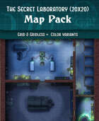 Mad Scientist's Secret Laboratory - Battle Map (20x20)