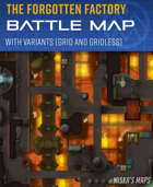 The Forgotten Droid Factory - Battle Map (30x30)