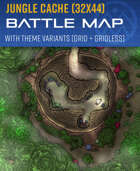 Jungle Cache - Battle Map (32x44)