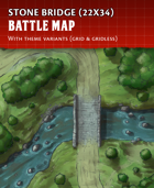 Stone Bridge - Battle Map (22x34)