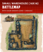 Small Warehouse - Fantasy Battlemap (18x18)