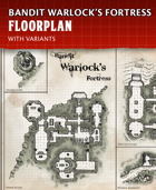 Bandit Warlocks Fortress - Fantasy Floorplan