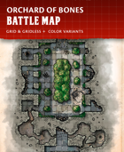 Orchard of Bones - Fantasy Battlemap