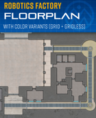 Robotics Factory - Sci-fi Floorplan