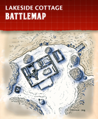 Lakeside Cottage - Fantasy Battlemap