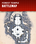 Forest Temple - Fantasy Battlemap