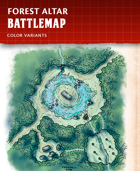 Forest Altar - Fantasy Battlemap