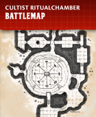 Cultist Ritualchamber - Fantasy Battlemap