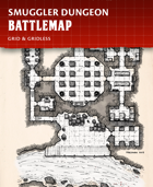 Smuggler Dungeon - Fantasy Battlemap