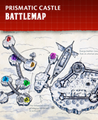 Prismatic Castle - Fantasy Battlemap