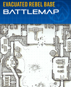 Evacuated Rebel Base - Sci-fi Battlemap