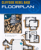 Cliffside Rebel Base - Sci-fi Floorplan
