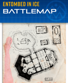 Entombed In Ice - Sci-fi Battlemap
