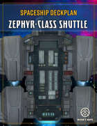 Zephyr-Class Shuttle - Spaceship Deckplan