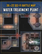Water Purification Plant C1 -Sci-Fi Battle Map