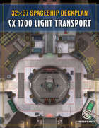 CX-1700 Light Transport - Spaceship Deckplan