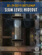 Slum Level Hideout - Sci-Fi Battlemap