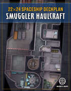 Smuggler Haulcraft - Spaceship Deckplan