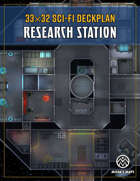 Research Station - Sci-Fi Deckplan