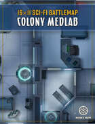 Colony Medlab - Sci-Fi Battlemap