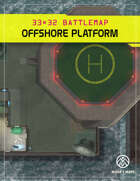 Offshore Platform - Cyberpunk Battlemap