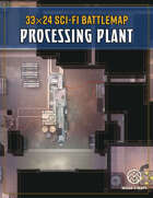 Processsing Plant - Sci-Fi Battlemap