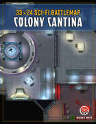 Colony Cantina - Sci-Fi Battlemap