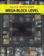 Mega-Block Level - Cyberpunk Battlemap