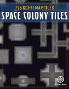 Space Colony Tiles - 275 Sci-Fi Map Tiles