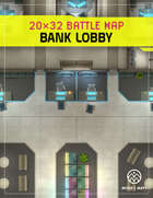 Bank Lobby Cyberpunk Battlemap
