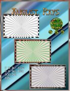 Knotty Works Backgrounds August Rays