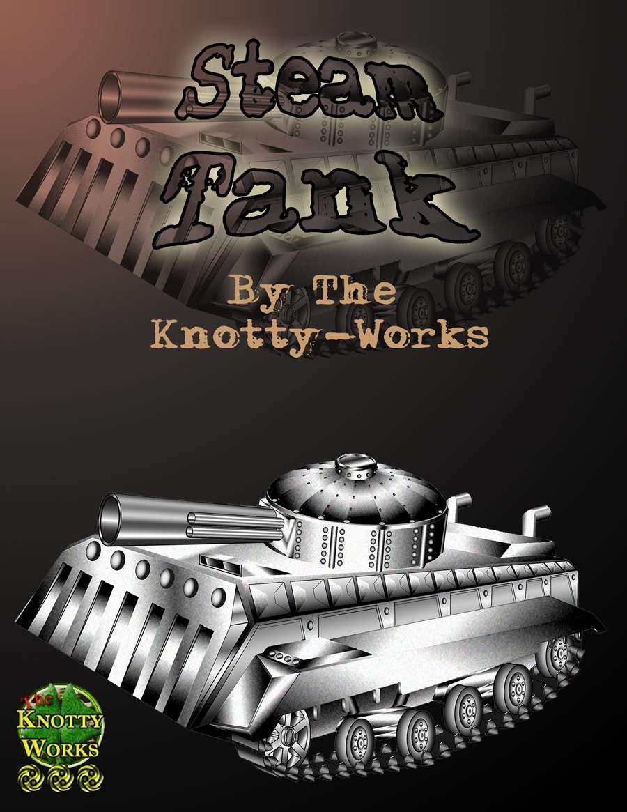 Steam Tank - The Knotty-Works | Publishing Backgrounds | DriveThruRPG