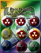 Knotty Works Page Number Buttons Radioactive Set 1