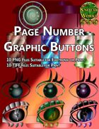 Knotty Works Page Number Buttons Set 4