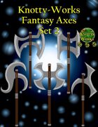 Five Fantasy Axes [Stock Art]