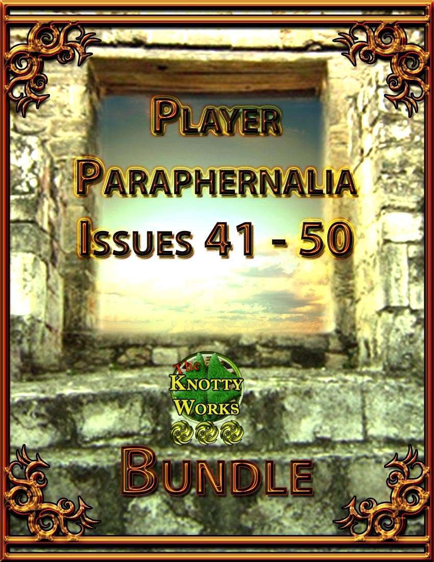 Player Paraphernalia Issues 41 - 50 [BUNDLE] - The Knotty-Works ...