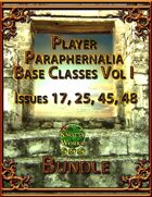 Player Paraphernalia Base Classes Vol I [BUNDLE]