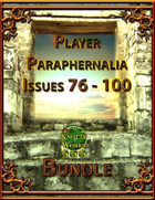 Player Paraphernalia Issues 76 - 100 [BUNDLE]