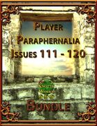Player Paraphernalia Issues 111 - 120 [BUNDLE]