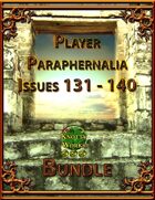 Player Paraphernalia Issues 131 - 140 [BUNDLE]