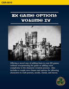 BX Game Options Volume IV