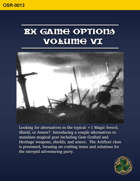 BX Game Options Volume VI