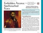 Forbidden Arcana: Spelltouched Feats