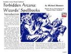 Forbidden Arcana: Wizards' Spellbooks