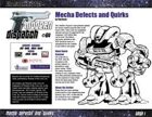 Modern Dispatch (#64): Mecha Defects and Quirks