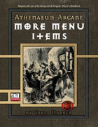 Athenaeum Arcane: More Menu Items